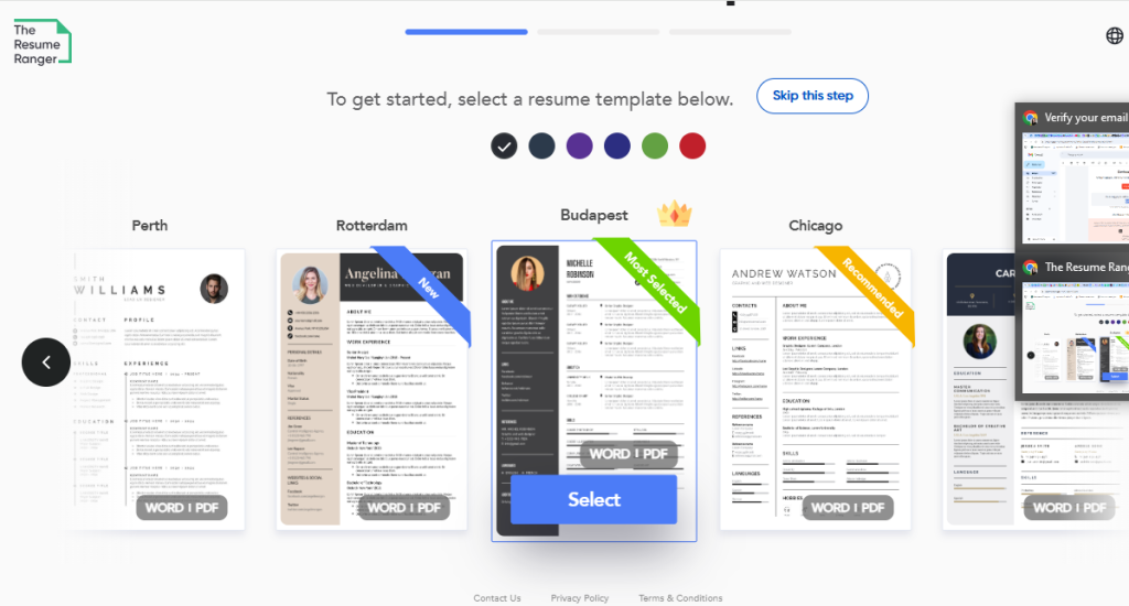 AI resume builder optimizing resumes for ATS using best AI job search tools for faster job applications.